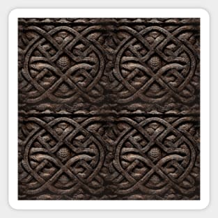 Traditional Celtic pattern, model 12 Sticker